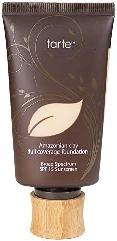 Tarte Amazonian Clay 12-Hour Full Coverage Foundation SPF 15, Fair Sand, Unboxed