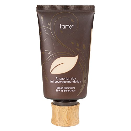 Tarte Amazonian Clay 12-Hour Full Coverage Foundation SPF 15, Fair Sand, Unboxed