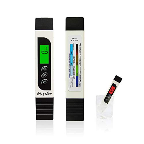 HYQELEO TDS Meter: Digital Water Tester with EC & Temperature Measurement - 3-in-1 Tool