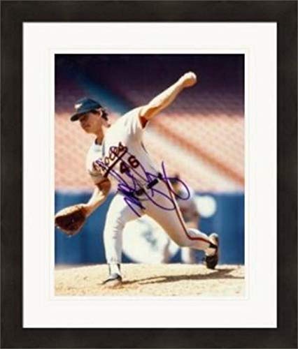 Autograph Warehouse 410451 Mike Flanagan Autographed 8 x 10 in. Photo Baltimore Orioles No.2 Matted & Framed