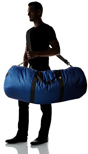 Northstar Sports 1050 HD Tuff Cloth Diamond Ripstop Series Gear and Duffle Bag, 18 x 42-Inch, Pacific Blue