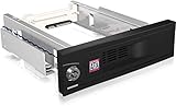computer case with hot swap sata bays compatible_devices_PC ICY BOX IB-168SK-B Wechselrahmen für 1x 3,5\