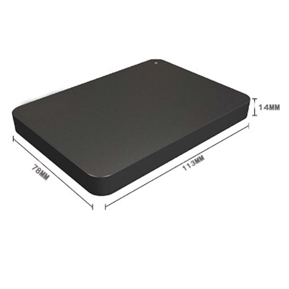 Disco Duro MóVil Externo de 2,5 Pulgadas, USB 3.0 de Alta Velocidad, Disco Duro PortáTil de Almacenamiento de 1TB para Ordenador PortáTil y de Sobremesa
