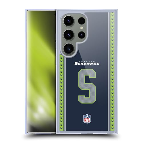 Coque Gel S24 Ultra Seattle Seahawks MagSafe Protection Flexible NFL Bleu