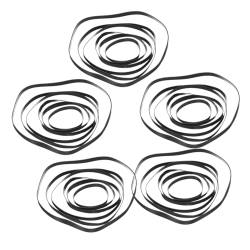 Courroies en caoutchouc 4mm TEHAUX pour magnétophone et réparation de lecteur CD DVD lot de 50