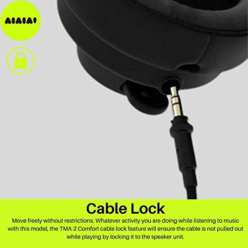 Aiaiai Tma-2 Comfort - Professional Headphones - Vibrant And Powerful Sound Representation - Comfortable Over-Ear Cushions With Vegan Leather #TOP4