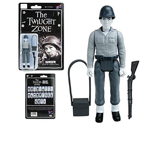 Twilight Zone Retro Action Figure of Leonard Nimoy as Hansen, from the Episode "A Quality of Mercy."
