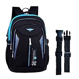 Water Resistant School Bag Durable Travel Camping Backpack for Boys and Girls
