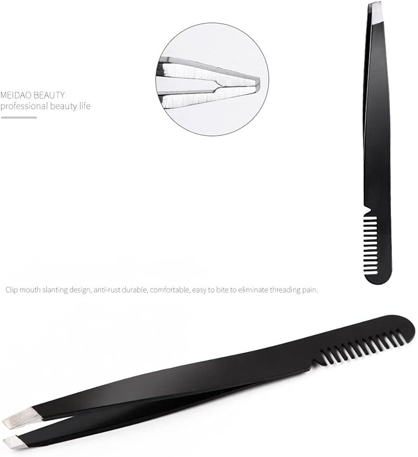 Design Eyelash Tweezers Hair Removal Makeup Tools Eyebrow Curlers Beauty image 4