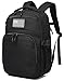 Wotony Military tactical backpack Laser-Cut MOLLE Webbing, backpack for men black small tactical assault bag (Black, 18.5 inch)