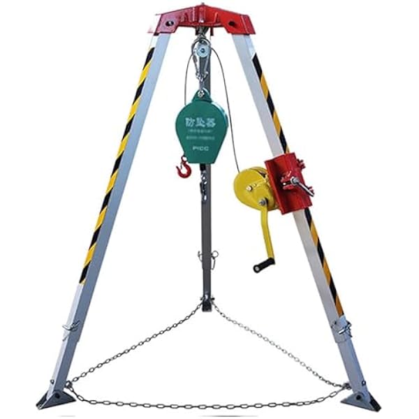 Du Trench Lifting Equint Adjustable Hoist1200lbs Capaci do ograniczonych przestrzeni, idealny do podnoszenia przemysłowego i s