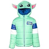 star wars puffer jacket Con adorable diseño de cosplay de esta adorable criatura que puede parecer un bebé Yoda, pero se conoce como el niño