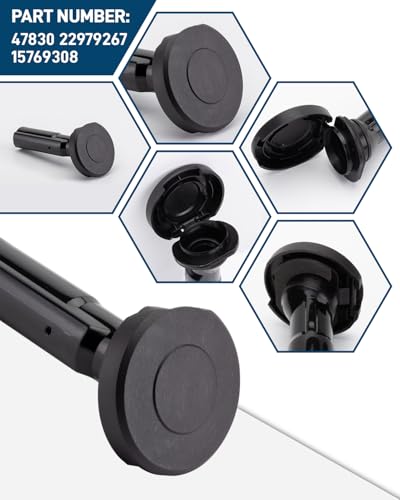 Image of 47830 Spare Tire Hoist Cover Replacement Compatible with Chevy Silverado Gmc Sierra 1500 2500 3500 2014-2019 Replaces 22979267 15769308