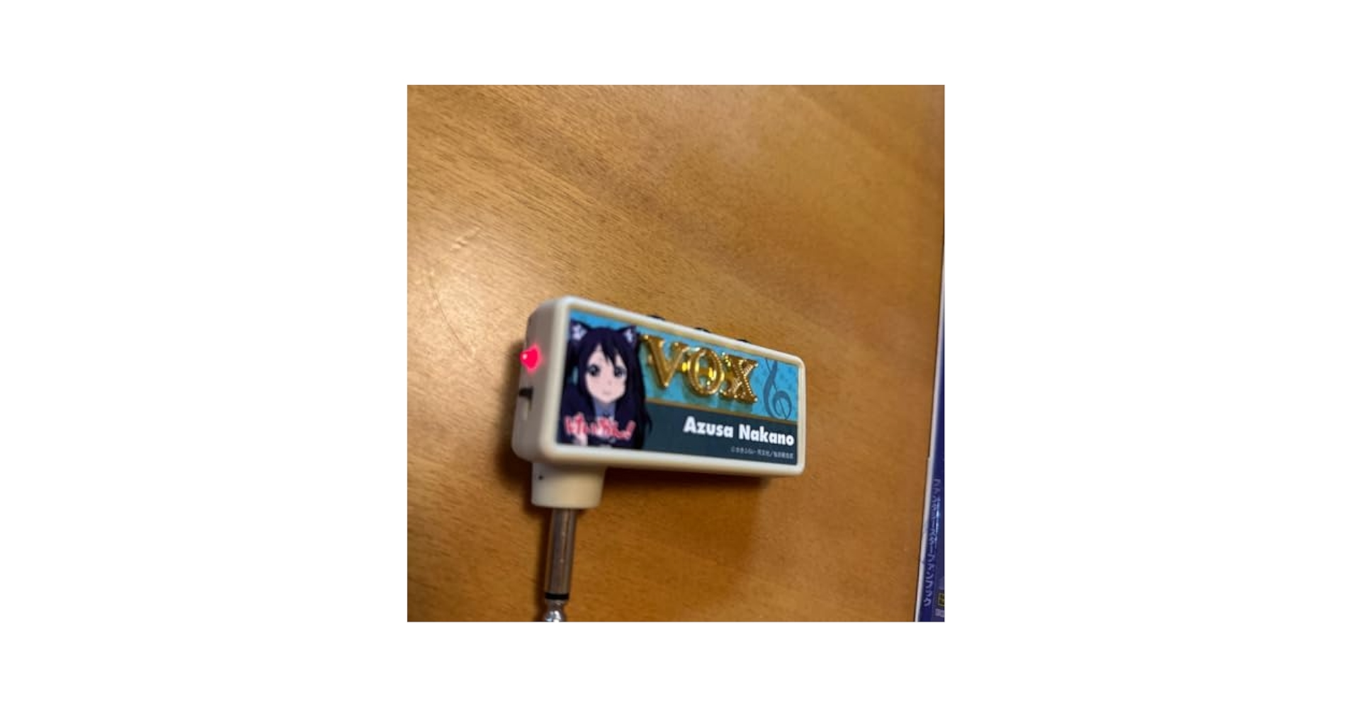 VOX ヘッドフォンアンプamPlug アンプラグ 「けいおん！」 中野梓モデル Amazon.co.jp: VOX ヘッドフォンアンプ amPlug アンプラグ