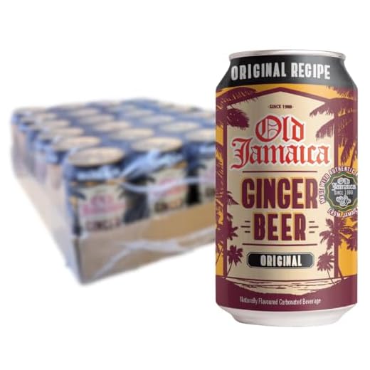 OLD JAMAICA - Bière au gingembre - 24 X 330 ML - Multipack