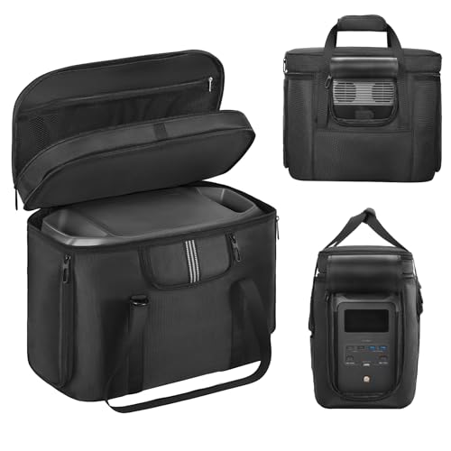 EUGOOCX Tragbare Tragetasche, kompatibel mit ECOFLOW Delta 2, schützende Aufbewahrungstasche für...