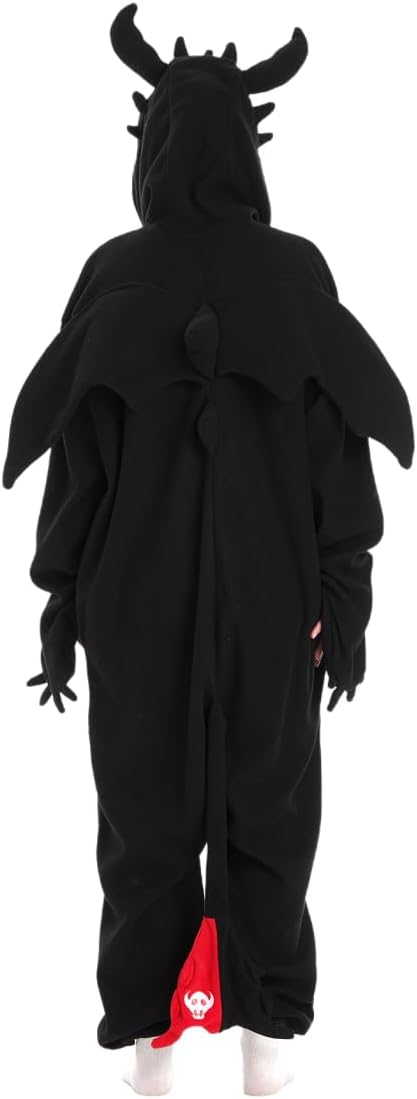 Unisex Adult Onesie Dragon Animal Pajamas,Halloween Cosplay Costumes,Cartoon Costumes Party Wear