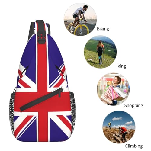 Mochila cruzada estilo UK para viaje y senderismo miniatura 6