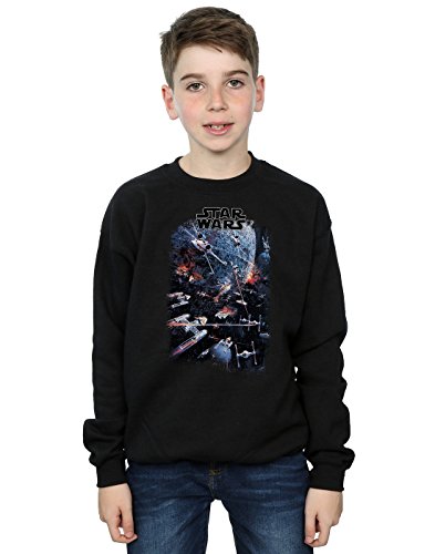 Star Wars Jungen Universe Battle Sweatshirt 9-11 Years Schwarz Cover