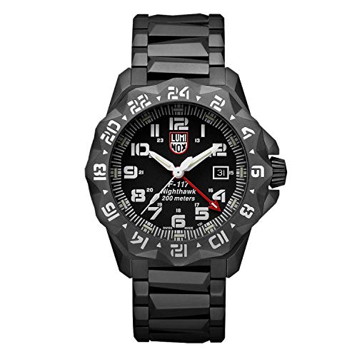 LUMINOX F-117 Nighthawk 6400 Series XA.6422 Stainless Steel Men Watch