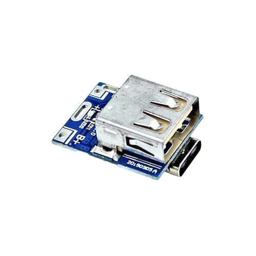 Image of USB Type-C 5V Step-Up Booster - Lithium Battery Charging and Protection Module for Power Bank - Pack of 2