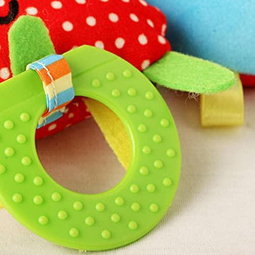 Dutyrow Brinquedos para assento de carro, brinquedo de pelúcia em espiral para pendurar no carrinho