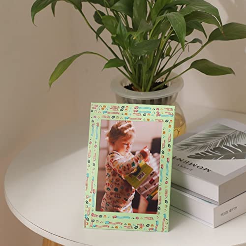 Litpoetic 50 Pack Standing Paper Picture Frames 4X6,Cardboard Photo Frame With Easel,Paper Photo Frame Cards,Gallery Frames Bulk For Wedding, Mother's Day,Diy,Classroom, Multi-Color #TOP7