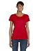 Fruit of the Loom Ladies' 5 oz., 100% Heavy Cotton HD® T-Shirt M TRUE RED