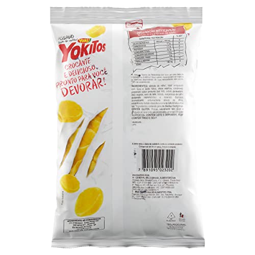 Yoki Salgadinho De Milho Conchinha Presunto Tos Pacote 54G
