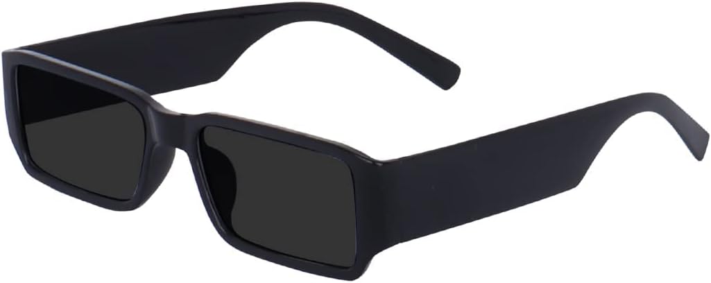 MC stan Rectangle Retro Vintage Narrow Unisex Sunglasses Small Narrow Square Sun Glasses