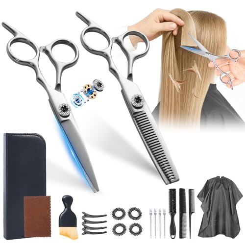 SUCELD 21-Piece 440C Hair Cutting Kit