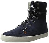 Hub Damen Vermont N30 Hohe Sneaker, Blau (Dark Navy/Lite Grey), 39 EU