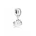 Pandora 791569 Dangle Enamel Disney Ariel Tiara Bead