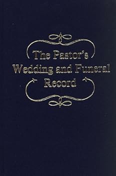 Library Binding Pastors Wedding & Funeral Reco: Book