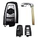 Produktbild KONIKON Smartkey Autoschlüssel 4T Gehäuse + Rohling passend für BMW F10 F11 F20 F25 F30 F31 F80 E84