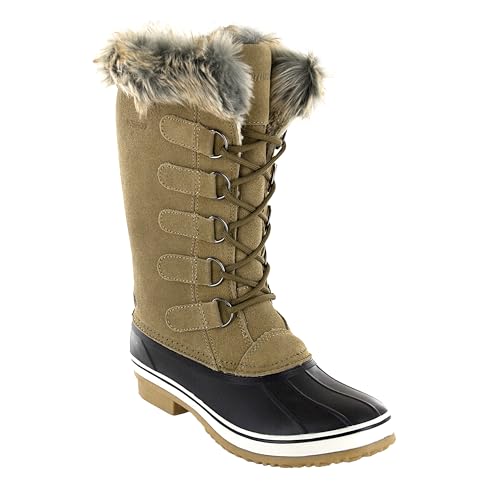 Northside Women's Kathmandu Snow Boot, Gingerbread, 10 Medium US
