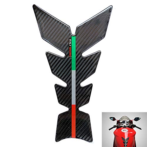 Autocollant de réservoir de moto en résine protection anti-rayures 3D