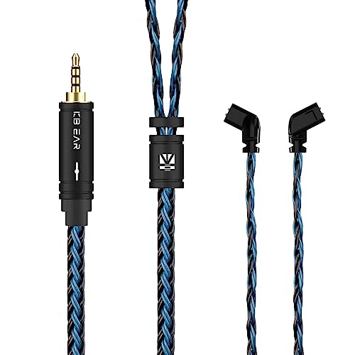 KBEAR ST16 HiFi In Ear Monitor Upgrade Cable 5N Single Crystal Copper Plated with Sliver IEM Earphone Change Cable QDC for ZSN PRO,ZSN PRO X,ZS10 PRO,ZS10 PRO X,AS16PRO,PR2 (2.5mm QDC - Image 2