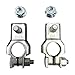 BATTERY TERMINAL | POSITIVE & NEGATIVE SET | OEM | Car Cable Connector Clamp | + - Top Post