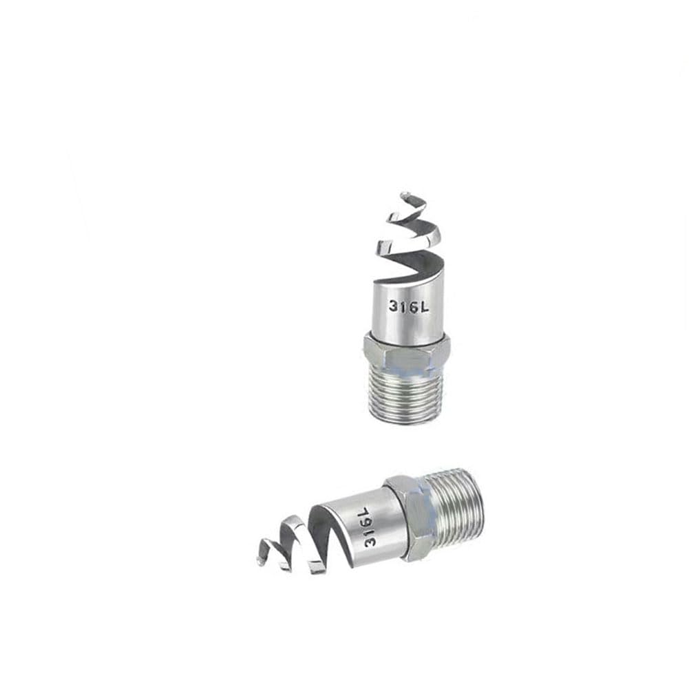 Buse atomique conique spiralée en acier inoxydable 316 pour tuyauterie