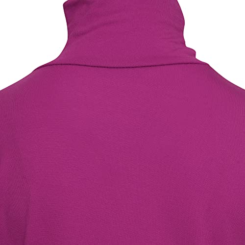 Image of Loxdonz Girls Long Sleeve Turtleneck Tee Shirt Kids Casual High Neck Tops T-Shirts | Youth Size 3-14