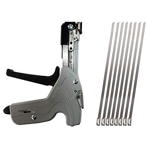 Knoweasy Stainless Steel Cable Tie Gun for Stainless Steel Cable Ties,Stainless Cable Tie Tool