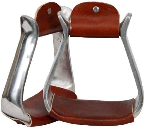 Showman Aluminum Western Stirrups