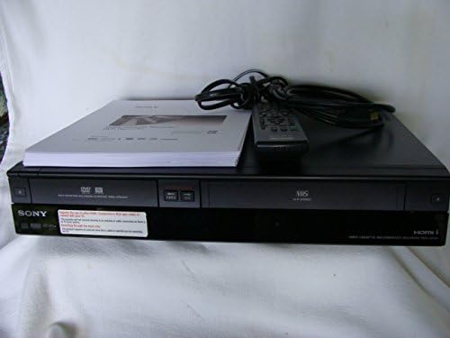 Sony RDR-VX535 DVD Recorder & VCR Combo Player with 1080p HDMI Upscaling and Bonus HDMI Cable