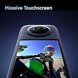 Insta360 X3 Action Camera, 1/2" Sensor, 5.7K 360 Capture, 72 MP 360 Photo, 4K Single Lens Mode