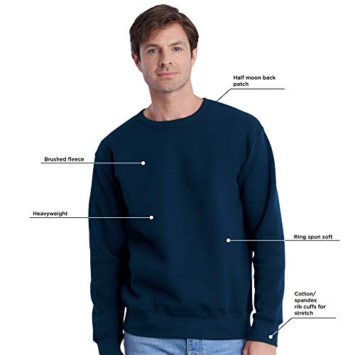 Gildan Hammer Men's Crew Sweatshirt, Style Ghf000, Black, Large #TOP1