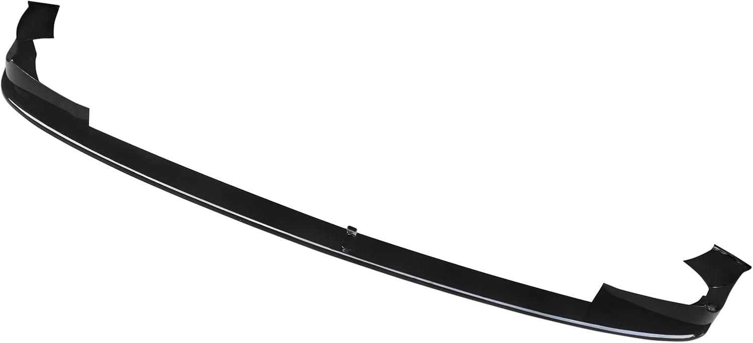 NINTE Front Bumper Lip for 2011-2016 BMW F10 M5 5 Series Gloss Black Lower Splitter
