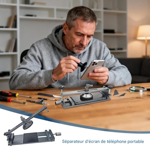 Gabarit de séparation pour écran LCD avec ventouse haute précision - 7