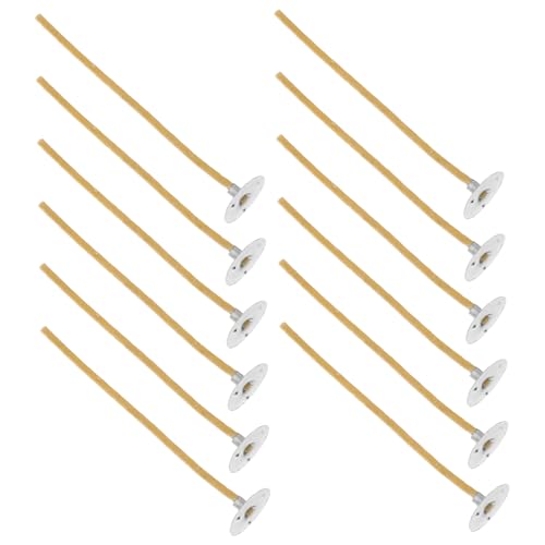 Mechas trenzadas para velas con base metálica 100 pcs VILLCASE