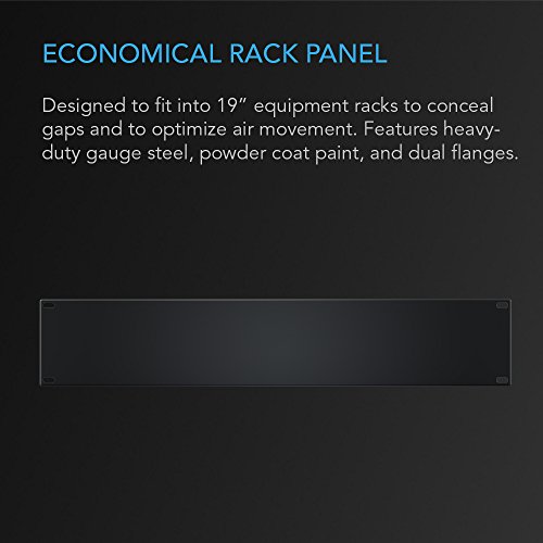 Infinity Rack Configurator AC Infinity Rack Panel Accessory Blank 2U Space for 19″ Rackmount ...